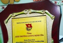 Giải thưởng Lương Định Của năm 2018