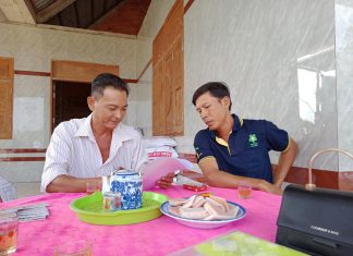 KHẢO SÁT HƯỚNG DẪN LÀM CHUỒNG HỘ NUÔI Ở TỈNH LONG AN – HEO RỪNG MIỀN TÂY