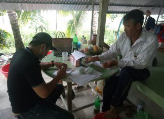 GIAO GIỐNG CHO HỘ NUÔI Ở CHÂU THÀNH TỈNH ĐỒNG THÁP – HEO RỪNG MIỀN TÂY