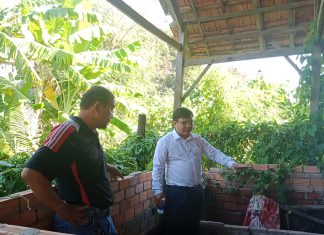 KHẢO SÁT HƯỚNG DẪN XÂY CHUỒNG CHO HỘ NUÔI Ở LONG XUYÊN TỈNH AN GIANG – HEO RỪNG MIỀN TÂY